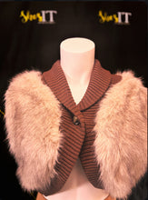 Load image into Gallery viewer, Cocoa Frost Bolero – Malibu Mink Collection