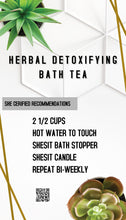 Load image into Gallery viewer, Herbal Detoxifying Bath Tea