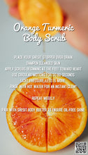 Load image into Gallery viewer, Orange Turmeric Body Scrub
