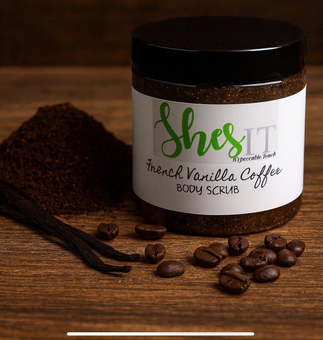 French Vanilla Coffee Body Scrub ☕✨