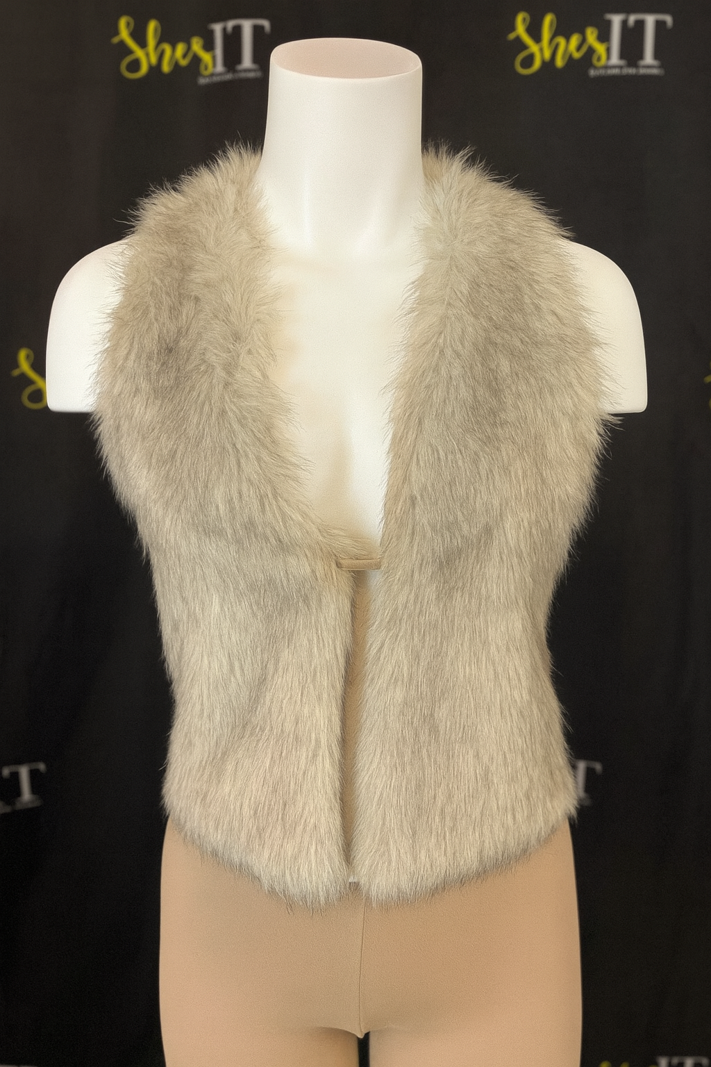 Frosted Luxe Vest – Malibu Mink Collection