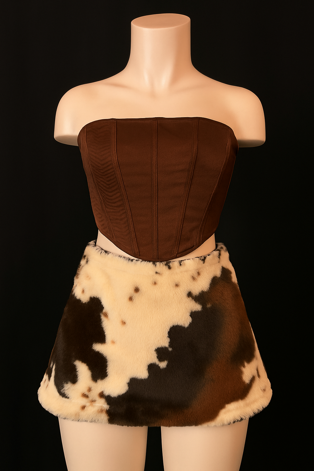 Desert Mirage Skirt - Malibu Mink Collection