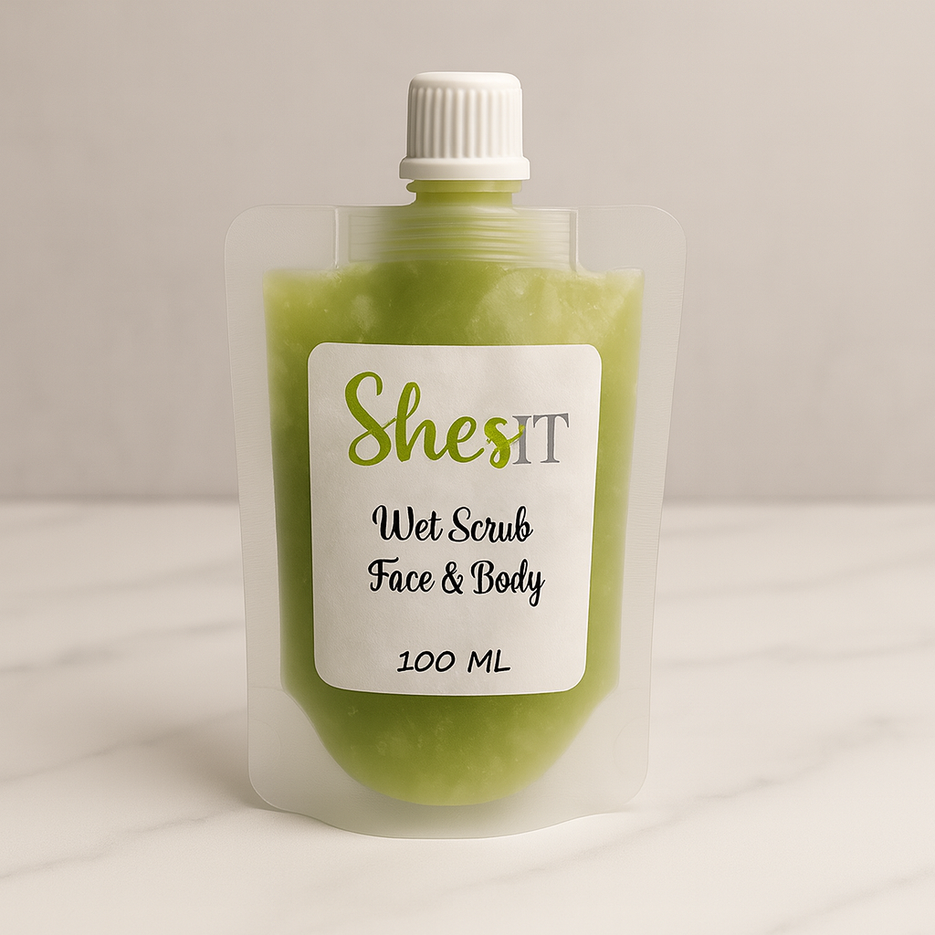 🍵 Matcha Green Tea Scrub (Summer 2025 Flavor)