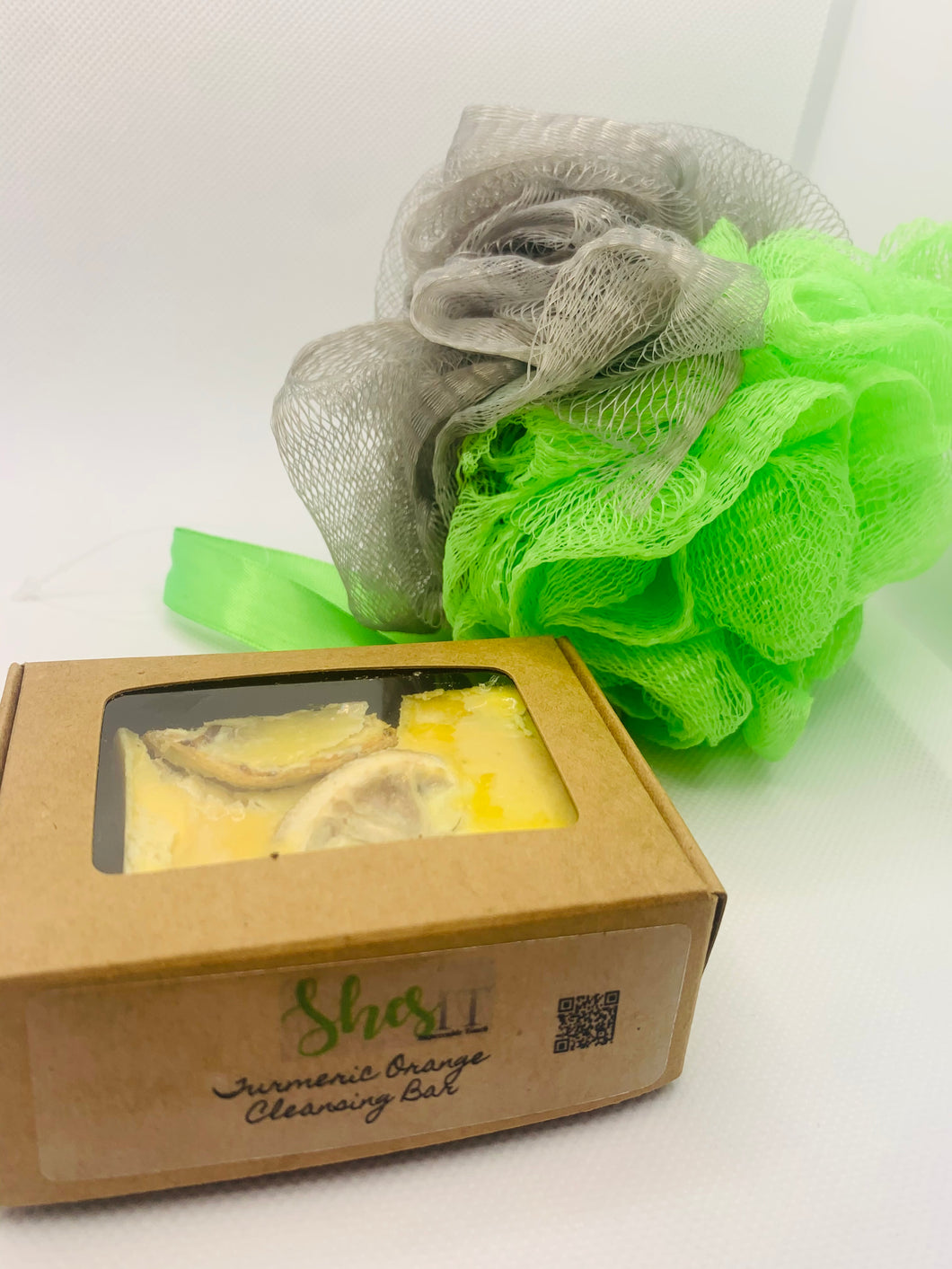 SHESIT LOOFAH & CLEANSING BAR COMBO